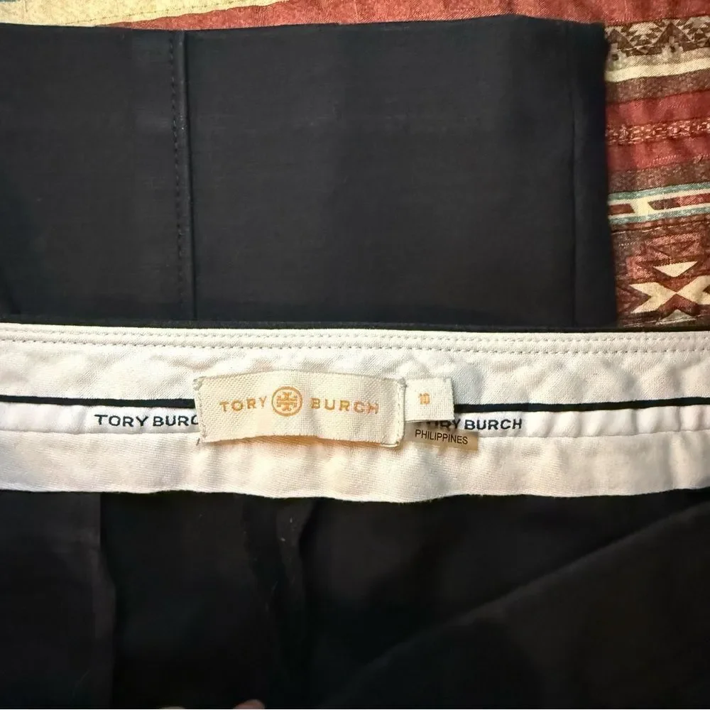 Tory Burch Elegant Black Dress Pants size 10